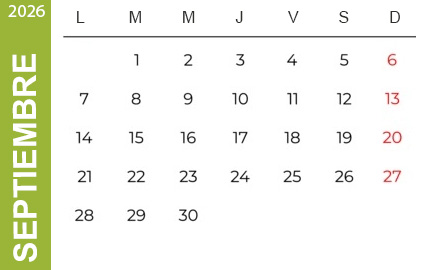 Feriados Septiembre 2023